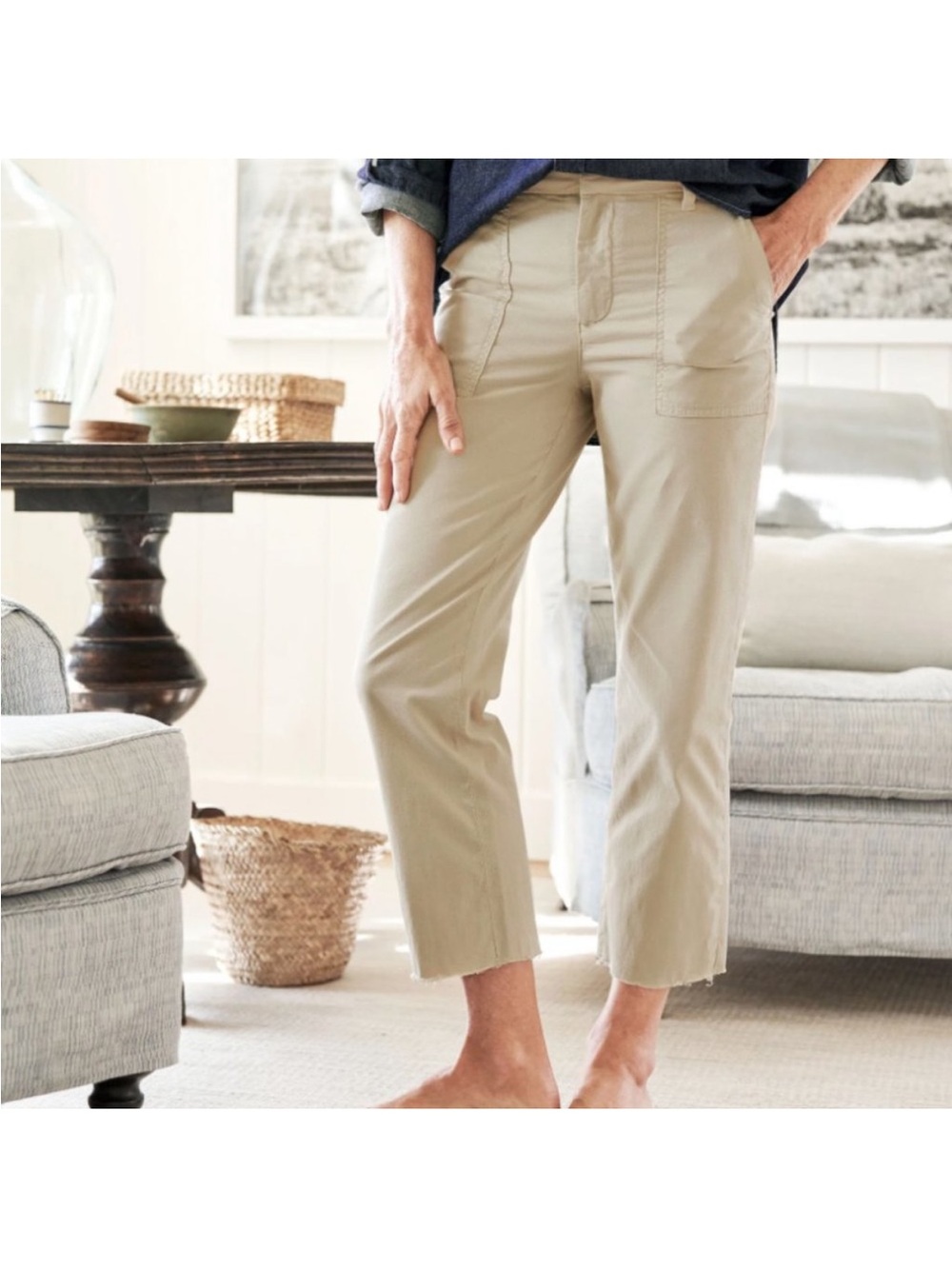 Frank & Eileen Blackstone Utility Pants Khaki 4